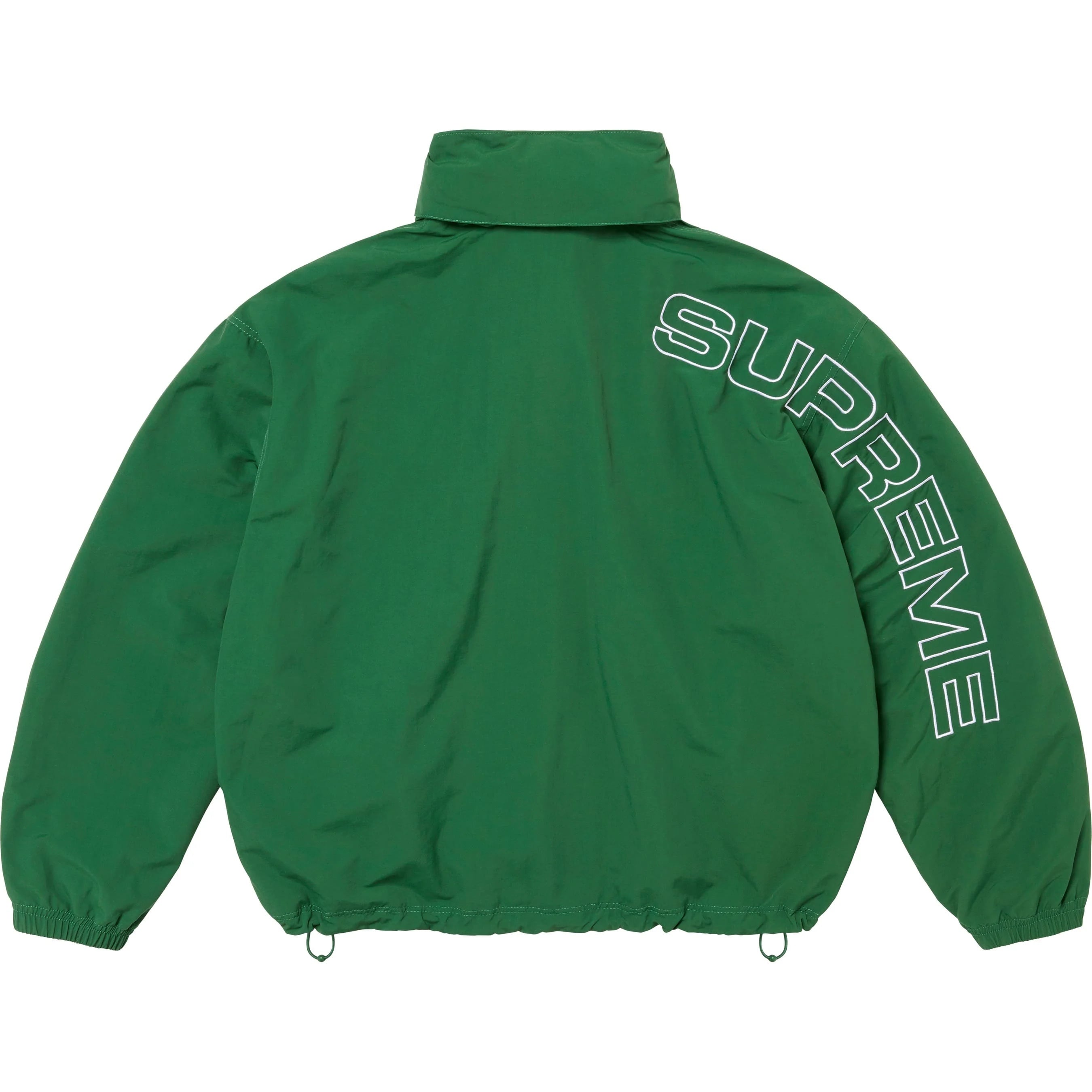Spellout Embroidered Track Jacket view 6
